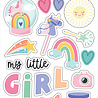 Echo Park My Little Girl Puffy Stickers (MLG358066) (DISCONTINUED)