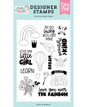 Echo Park Beautiful And Kind Clear Stamps (MLG358045) (DISCONTINUED)