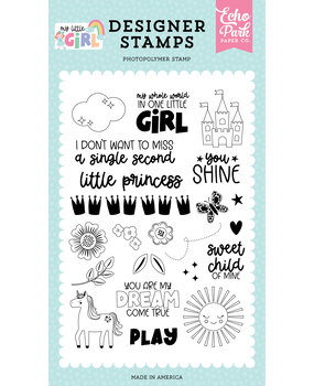 Echo Park Sweet Child Of Mine Clear Stamps (MLG358044) (DISCONTINUED)
