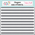 Scallop Stripes Stencil (MLG358034) (DISCONTINUED) Scallop Stripes Stencil (MLG358034) (DISCONTINUED)