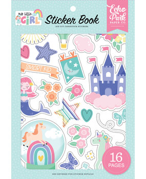 Echo Park My Little Girl Sticker Book (MLG358029) (DISCONTINUED)