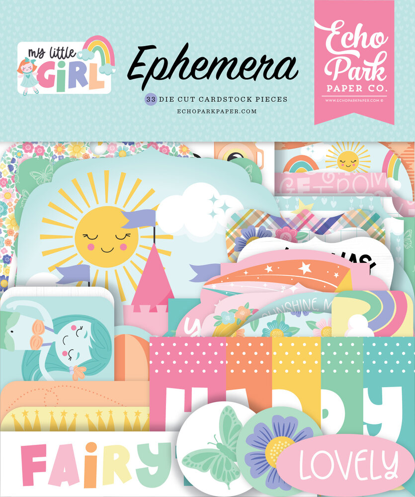 Echo Park My Little Girl Ephemera (MLG358024) (OUTLET) Echo Park My Little Girl Ephemera (MLG358024) (OUTLET)