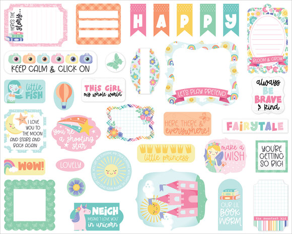 Echo Park My Little Girl Ephemera (MLG358024) (OUTLET) Echo Park My Little Girl Ephemera (MLG358024) (OUTLET)