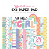 Echo Park My Little Girl 6x6 Inch Paper Pad (MLG358023) (DISCONTINUED)