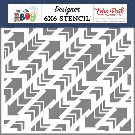 Echo Park This Way Arrows Stencil (MLB357035) (DISCONTINUED)