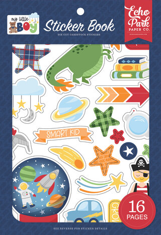 Echo Park My Little Boy Sticker Book (MLB357029) (OUTLET)
