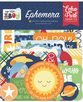 Echo Park My Little Boy Ephemera (MLB357024) (DISCONTINUED)