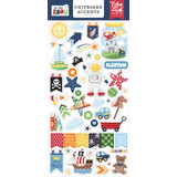 Echo Park My Little Boy Chipboard Accents (MLB357021) (DISCONTINUED)