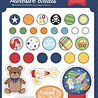 Echo Park My Little Boy Adhesive Brads (MLB357020) (DISCONTINUED) Echo Park My Little Boy Adhesive Brads (MLB357020) (DISCONTINUED)