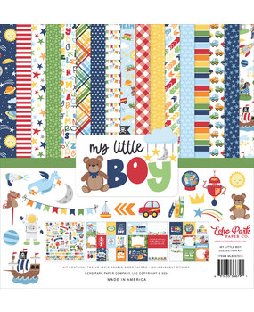 Echo Park My Little Boy 12x12 Inch Collection Kit (MLB357016) (DISCONTINUED)