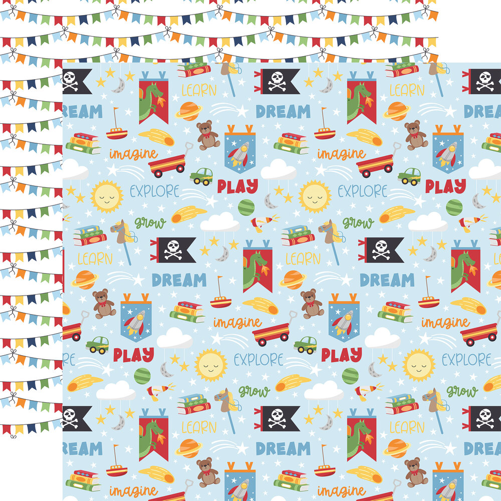 Echo Park My Little Boy 12x12 Inch Collection Kit (MLB357016) (DISCONTINUED) Echo Park My Little Boy 12x12 Inch Collection Kit (MLB357016) (DISCONTINUED)