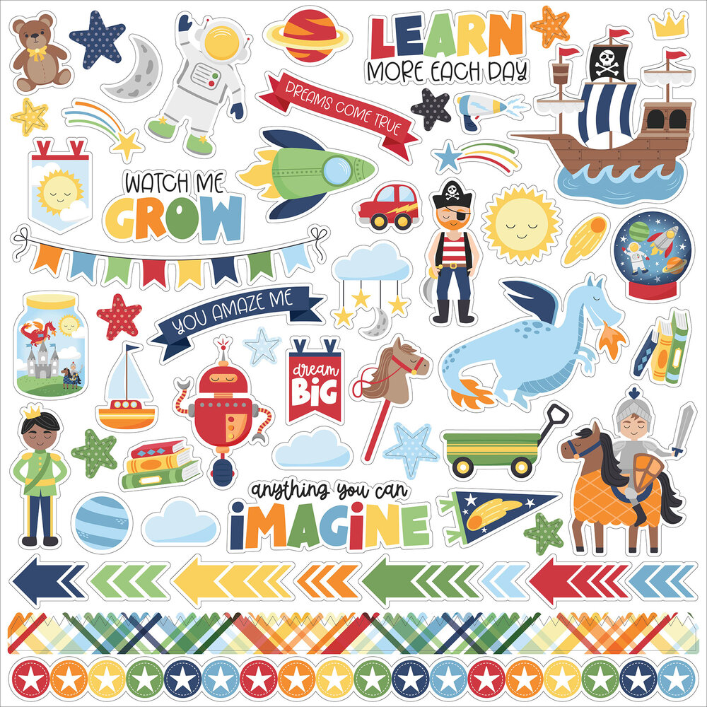 Echo Park My Little Boy 12x12 Inch Collection Kit (MLB357016) (DISCONTINUED) Echo Park My Little Boy 12x12 Inch Collection Kit (MLB357016) (DISCONTINUED)