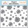Echo Park Happy Days Floral Stencil (HND361034) (OUTLET) Echo Park Happy Days Floral Stencil (HND361034) (OUTLET)