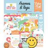 Echo Park Have A Nice Day Frames & Tags (HND361025) (DISCONTINUED)