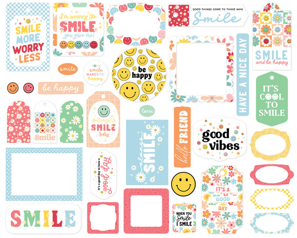 Echo Park Have A Nice Day Frames & Tags (HND361025) (DISCONTINUED) Echo Park Have A Nice Day Frames & Tags (HND361025) (DISCONTINUED)