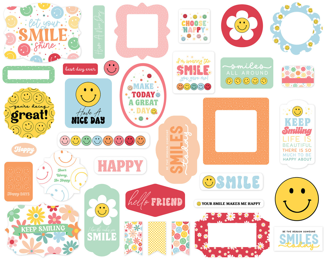 Echo Park Have A Nice Day Ephemera (HND361024) (DISCONTINUED) Echo Park Have A Nice Day Ephemera (HND361024) (DISCONTINUED)