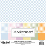 Echo Park Spring Checkerboard 12x12 Inch Collection Kit (CSP372016) (DISCONTINUED)