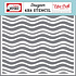 Sea Waves Stencil (AMV359035) (OUTLET)