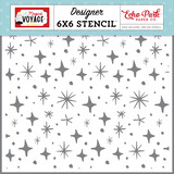Echo Park Sparkly Memories Stencil (AMV359034) (DISCONTINUED)
