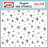Sparkly Memories Stencil (AMV359034) (OUTLET)