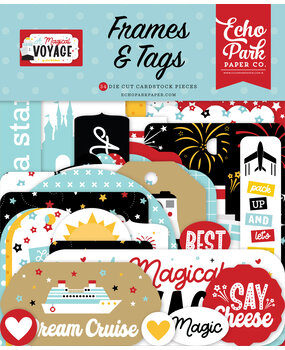 Echo Park A Magical Voyage Frames & Tags (AMV359025) (OUTLET)