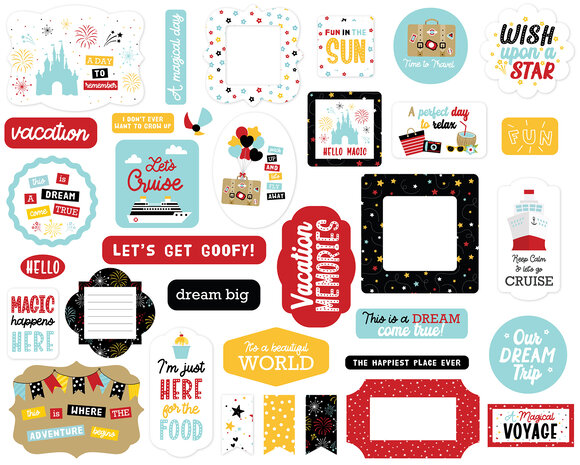 Echo Park A Magical Voyage Ephemera (AMV359024) (DISCONTINUED) Echo Park A Magical Voyage Ephemera (AMV359024) (DISCONTINUED)