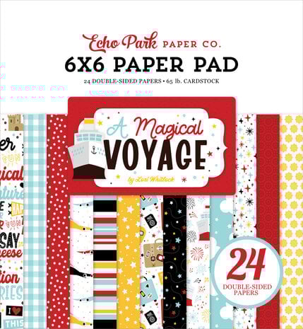 Echo Park A Magical Voyage 6x6 Inch Paper Pad (AMV359023) (DISCONTINUED) Echo Park A Magical Voyage 6x6 Inch Paper Pad (AMV359023) (DISCONTINUED)