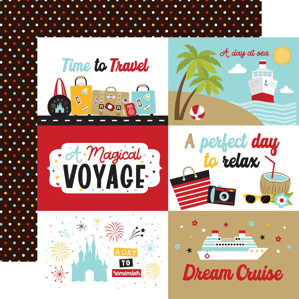 Echo Park A Magical Voyage 6x6 Inch Paper Pad (AMV359023) (DISCONTINUED) Echo Park A Magical Voyage 6x6 Inch Paper Pad (AMV359023) (DISCONTINUED)