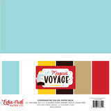 Echo Park A Magical Voyage 12x12 Inch Coordinating Solids Paper Pack (AMV359015) (DISCONTINUED)