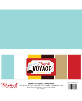 Echo Park A Magical Voyage 12x12 Inch Coordinating Solids Paper Pack (AMV359015) (DISCONTINUED) Echo Park A Magical Voyage 12x12 Inch Coordinating Solids Paper Pack (AMV359015) (DISCONTINUED)