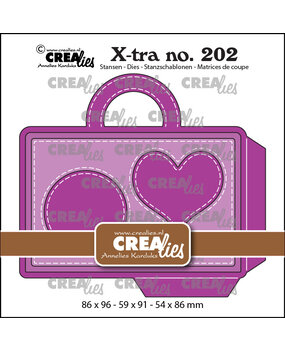 Crealies X-tra Dies No. 202 Give a Gift Card: Bag (CLXtra202)