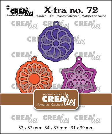 Crealies X-tra Dies No. 72 Charms D: Flowers (CLXtra72) Crealies X-tra Dies No. 72 Charms D: Flowers (CLXtra72)