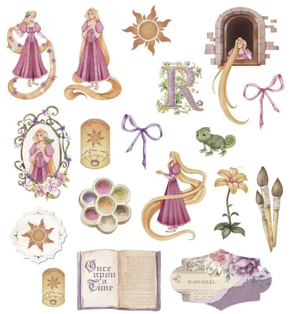 Papers For You The Radiant Princess Die Cuts (PFY-13321) (DISCONTINUED) Papers For You The Radiant Princess Die Cuts (PFY-13321) (DISCONTINUED)