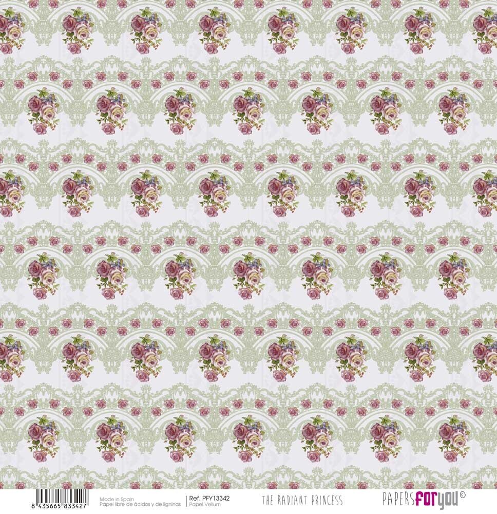 Papers For You The Radiant Princess Vellum Paper Pack (6pcs) (PFY-13336) (DISCONTINUED)