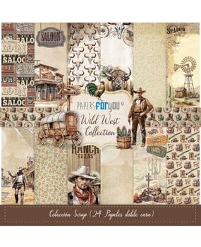 Papers For You Wild West Midi Scrap Paper Pack (24pcs) (PFY-12909) (DISCONTINUED)