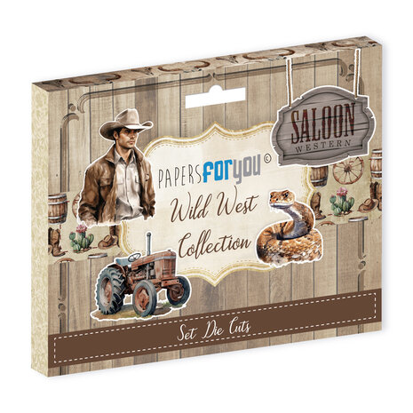Papers For You Wild West Die Cuts (PFY-12911) (DISCONTINUED) Papers For You Wild West Die Cuts (PFY-12911) (DISCONTINUED)