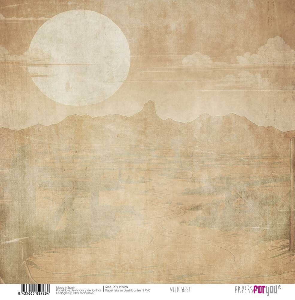 Papers For You Wild West Canvas Scrap Pack (8pcs) (PFY-12923) (DISCONTINUED) Papers For You Wild West Canvas Scrap Pack (8pcs) (PFY-12923) (DISCONTINUED)