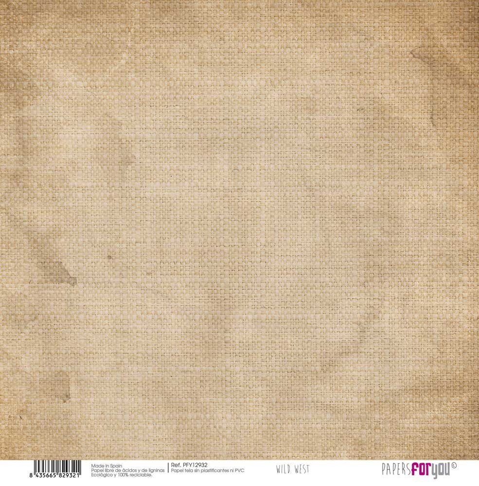 Papers For You Wild West Canvas Scrap Pack (8pcs) (PFY-12923) (DISCONTINUED) Papers For You Wild West Canvas Scrap Pack (8pcs) (PFY-12923) (DISCONTINUED)