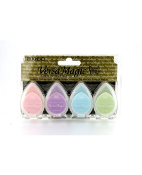Tsukineko VersaMagic Dew Drops Pretty Pastel (4pcs) (GD-100-001)