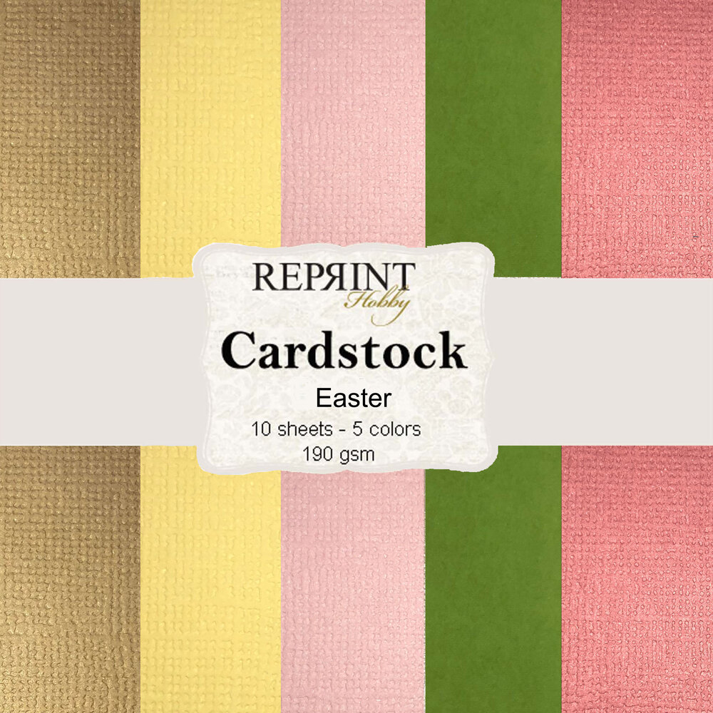 Reprint Easter 12x12 Inch Cardstock (CSP024) (OUTLET)