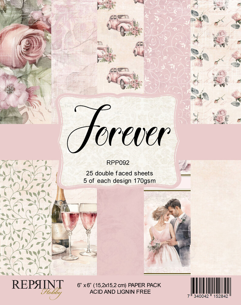 Reprint Forever 6x6 Inch Paper Pack (RPP092) (OUTLET)