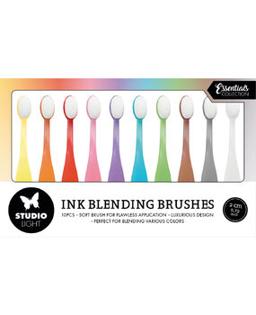 Studio Light Ink Blending Brushes Soft 2cm (10pcs) (SL-ES-BBRU07) (BASIC)