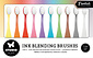 Ink Blending Brushes Soft 2cm (10pcs) (SL-ES-BBRU07) (BASIC)