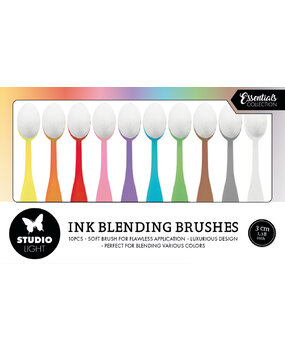 Studio Light Ink Blending Brushes Soft 3cm (10pcs) (SL-ES-BBRU08) (BASIC)