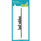 Lawn Fawn Best Wishes Line Border Lawn Cuts Dies (LF3384) (OUTLET)