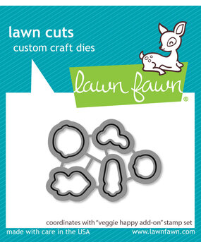 Lawn Fawn Veggie Happy Add-On Lawn Cuts Dies (LF3343) (OUTLET)