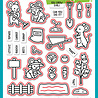 Lawn Fawn Veggie Happy Lawn Cuts Dies (LF3341) (DISCONTINUED) Lawn Fawn Veggie Happy Lawn Cuts Dies (LF3341) (DISCONTINUED)
