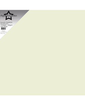 Paper Favourites Smooth Cardstock 12x12 Inch Light Beige 240gsm (10pcs) (PFSS523)