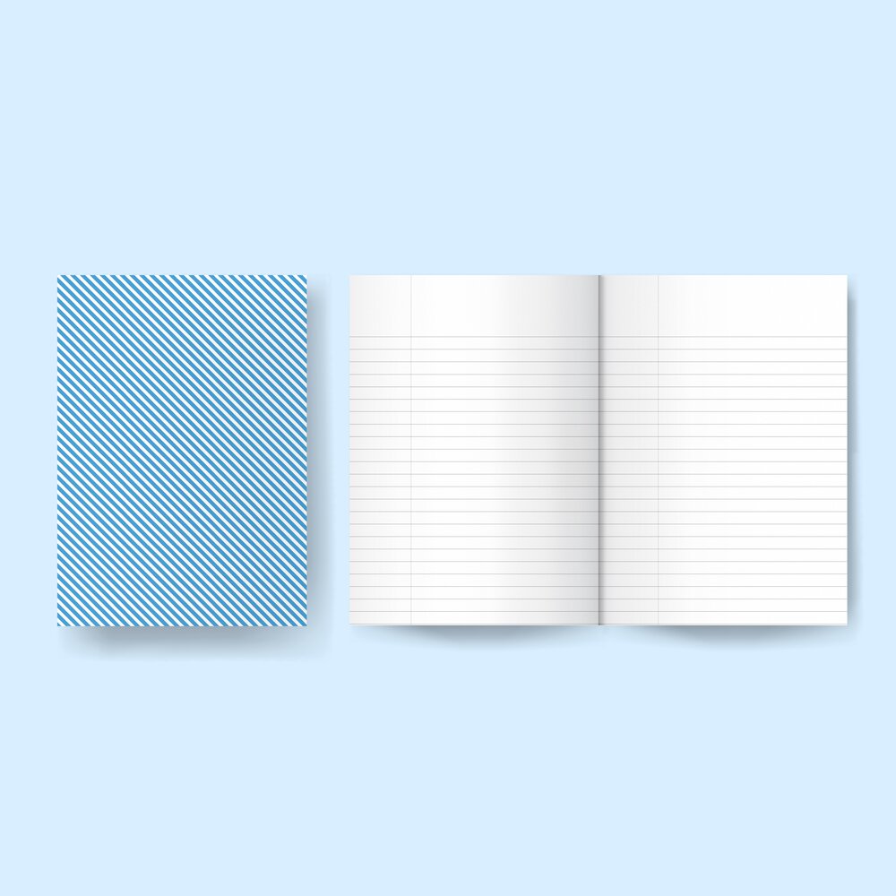 Masterpiece Design Little Project Notebook - A5 Lined Pages - Blue (MP202216) (OUTLET)