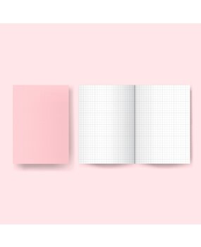 Masterpiece Design Little Project Notebook - A5 Graph Pages - Pink (MP202219) (OUTLET)